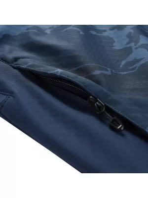 Moška softshell jakna ALPINE PRO HOOR TEMNO MODRA