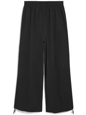 Moške hlače PUMA WARDROBE ESS OVERSIZED PARACHUTE PANTS WV OP 63206801 ČRNA PUMA