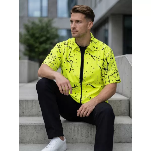  Moška vrhunska majica ALTISPORT VOJ/ALM034KOS01 NEON RUMENA 
