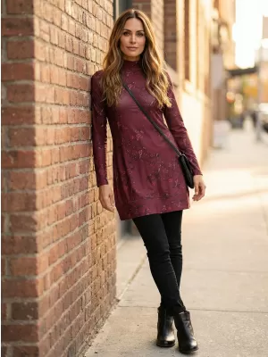 Turtleneck ALTISPORT GWENITH BURGUND