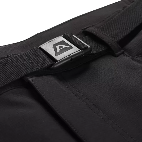  Moške softshell hlače ALPINE PRO CORB MPAF672 ČRNA 