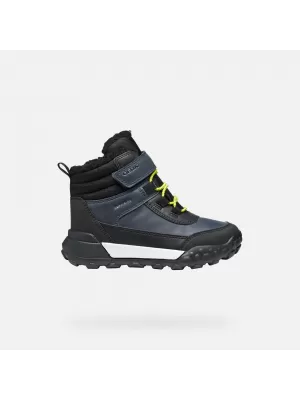 Fantovski gležnjarji GEOX TREKKYUP ABX J46MBE0MEMSC0749 TEMNO MODRA