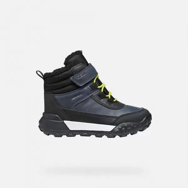  Fantovski gležnjarji GEOX TREKKYUP ABX J46MBE0MEMSC0749 TEMNO MODRA 