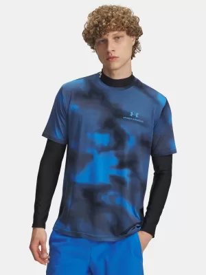 Moška majica s kratkimi rokavi UNDER ARMOUR VANISH ENERGY PRINTED SS 1383974-402 MODRA