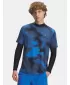 Moška majica s kratkimi rokavi UNDER ARMOUR VANISH ENERGY PRINTED SS 1383974-402 MODRA