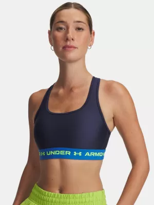 Ženski nedrček UNDER ARMOUR CROSSBACK MID BRA 1361034-403 MODRA