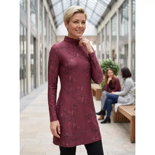  Turtleneck ALTISPORT GWENITH BURGUND 
