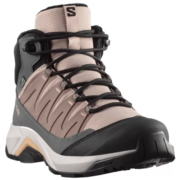  Ženski čevlji SALOMON X-ADVENTURE COLDRUSH WATERPROOF W ETHEREA/ŽELEZNA/MAHAGONI VRTNICA 
