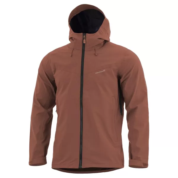  Jakna PENTAGON MONLITE WP SOFTSHELL JACKET K07015 KOSTANJEVA RDEČA 