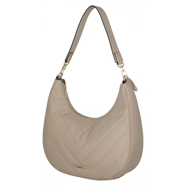  Ročna torbica TRAVELITE BARBARA COZY HOBO BAG PESEK 
