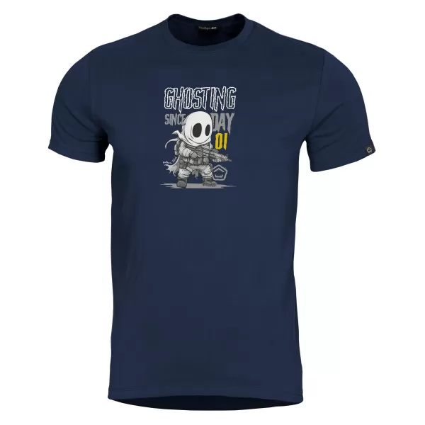  Majica s kratkimi rokavi PENTAGON GHOSTING T-SHIRT K09053 POLNOČNO MODRA 