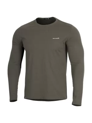 Majica s kratkimi rokavi PENTAGON AGERON 2.0 LONG ARM SHIRT K09029 RJAVO SIVA
