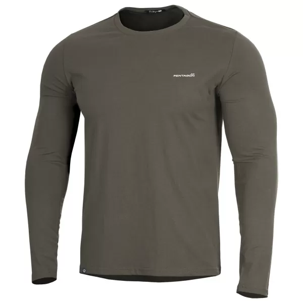  Majica s kratkimi rokavi PENTAGON AGERON 2.0 LONG ARM SHIRT K09029 RJAVO SIVA 