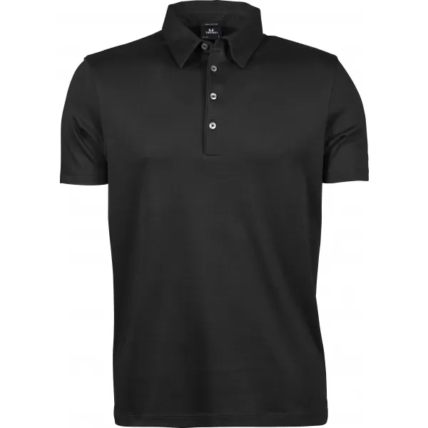  Moška majica s kratkimi rokavi TEE JAYS | TJ 1440 ČRNA 