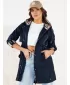 Ženska jakna DSTREET TY4227 TEMNO MODRA