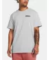 Moška majica s kratkimi rokavi UNDER ARMOUR UA HW ARMOUR LABEL SS 1382831-011 SIVA
