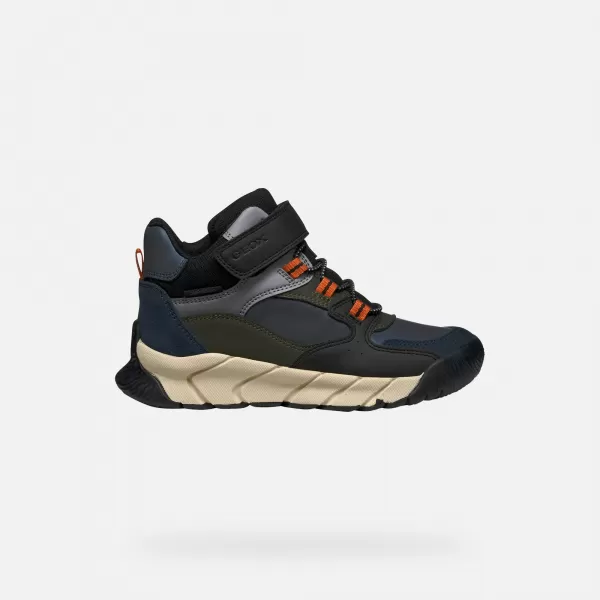  Fantovski gležnjarji GEOX FLEXYPER PRO BOY B J56NBA0ME22C0033 TEMNO MODRA 
