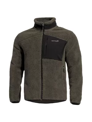 Pulover iz flisa PENTAGON SUMMIT SHERPA FLEECE K08063 RJAVO SIVA