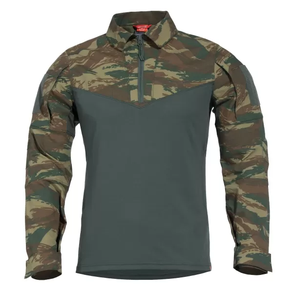  Moška majica z dolgimi rokavi PENTAGON RANGER SHIRT K02013 SIVA MASKIRNA MASKA 