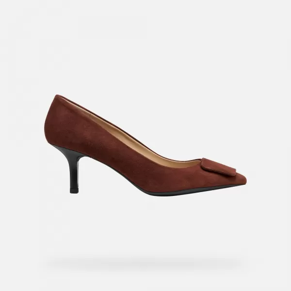  Ženske črpalke GEOX KLEOPY G009754 BORDO 