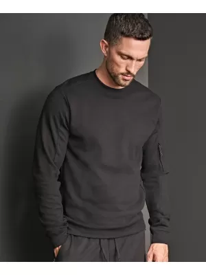 Moški pulover TEE JAYS | TJ 5700 ČRNA