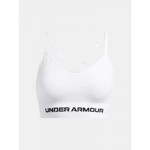  Ženski nedrček UNDER ARMOUR VANISH SEAMLESS LOW BRA 1384417-100 BELA 