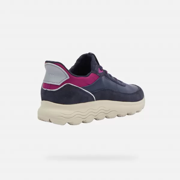  Ženske superge GEOX SPHERICA PLUS FAST IN G009589 TEMNO MODRA 