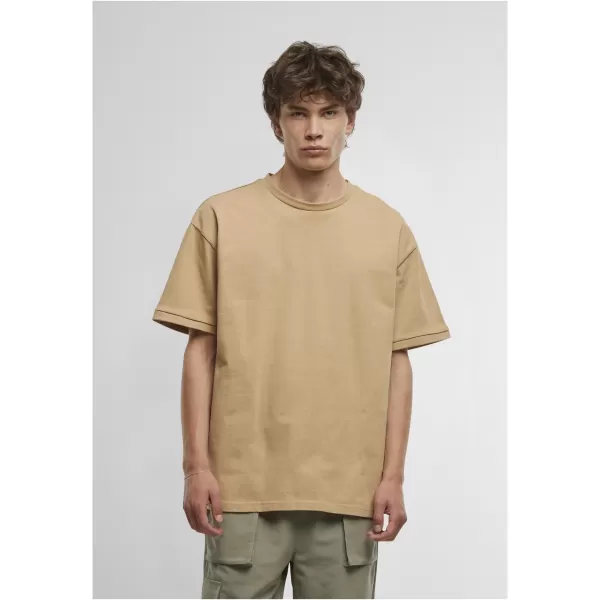  Moška majica s kratkimi rokavi URBAN CLASSICS TB7693 UNION BEŽ 