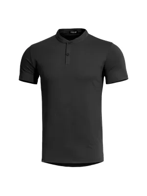 Majica s kratkimi rokavi PENTAGON ROMEO 2.0 HENLEY T-SHIRT K09050 ČRNA