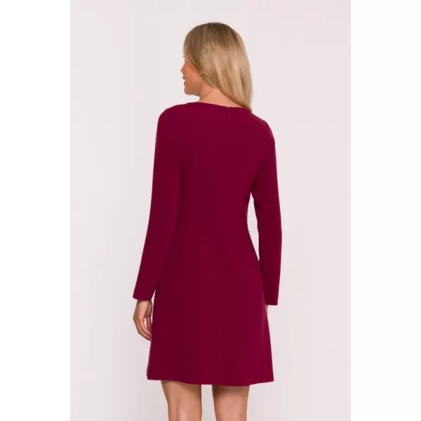  Obleka STYLOVE S419 KOSTANJEVA 