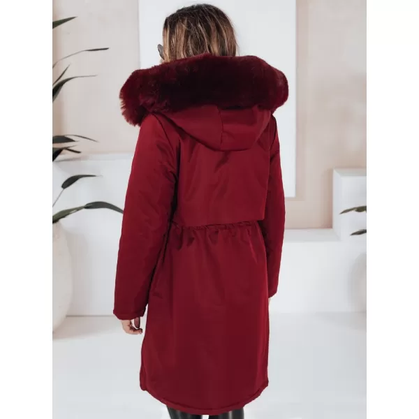  Ženska parka DSTREET TY5114 BORDO 