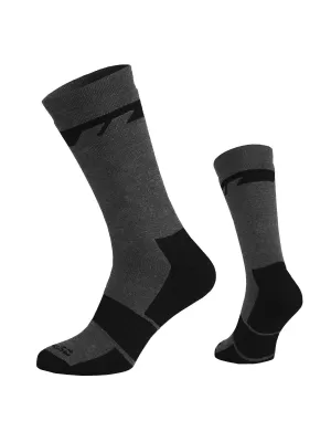 Nogavice PENTAGON ALPINE MERINO SOCKS HEAVY EL14017 17 EL14017 PEPELNO SIVA