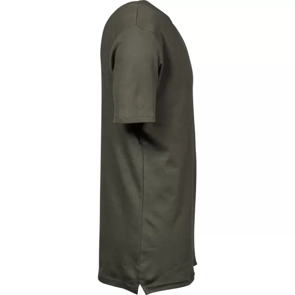  Moška majica s kratkimi rokavi TEE JAYS | TJ 520 TEMNO OLIVNO 