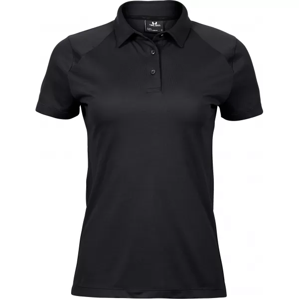  Ženska majica s kratkimi rokavi TEE JAYS | TJ 7201 ČRNA 