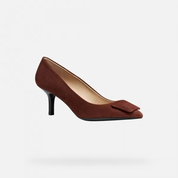  Ženske črpalke GEOX KLEOPY G009754 BORDO 