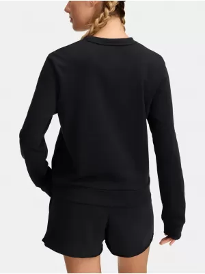 Ženski pulover UNDER ARMOUR UA RIVAL TERRY CREW 1389659-001 ČRNA