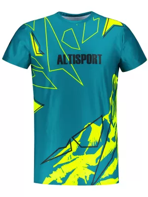 Moška vrhunska majica za prosti čas ALTISPORT VOJ/ALM123TR06 KEROZIN