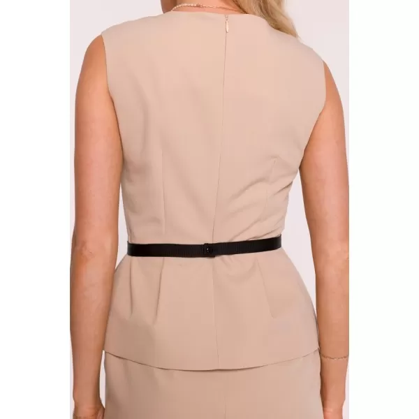  Obleka STYLOVE S427 BEŽ 