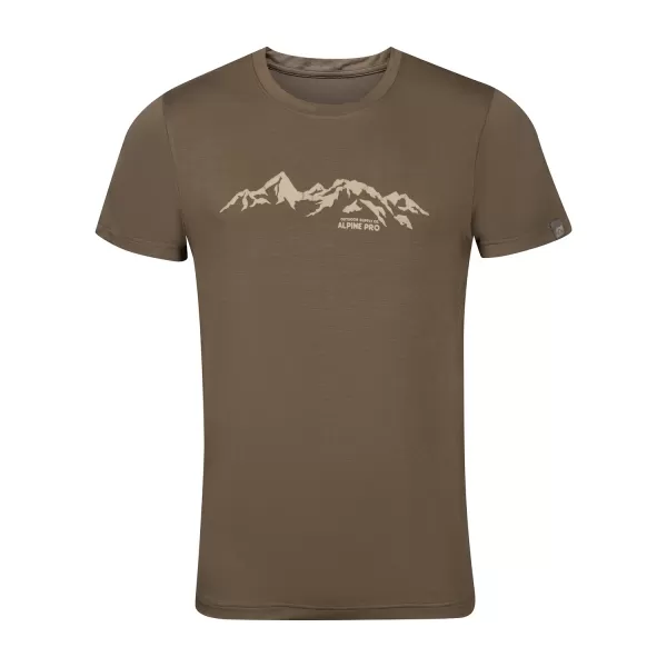  Moška funkcionalna majica ALPINE PRO LYOR SIVA 