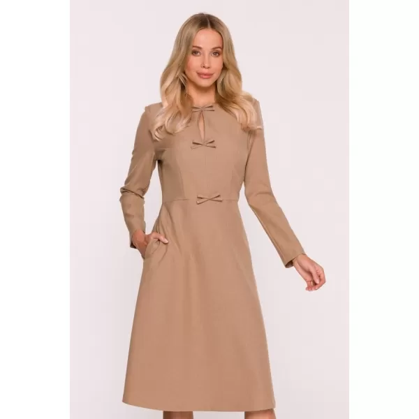 Obleka STYLOVE S413 BEŽ 