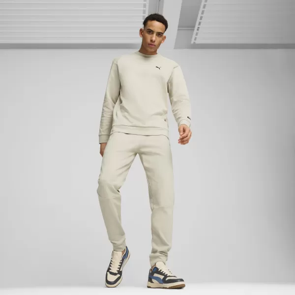  Moška jopica PUMA RAD/CAL CREW DK 68161868 PUŠČAVSKI PRAH 