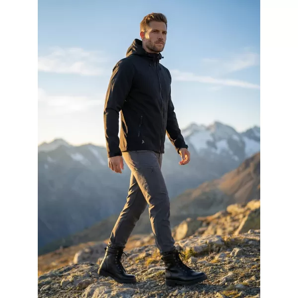  Moška softshell jakna ALTISPORT NEWET ČRNA 