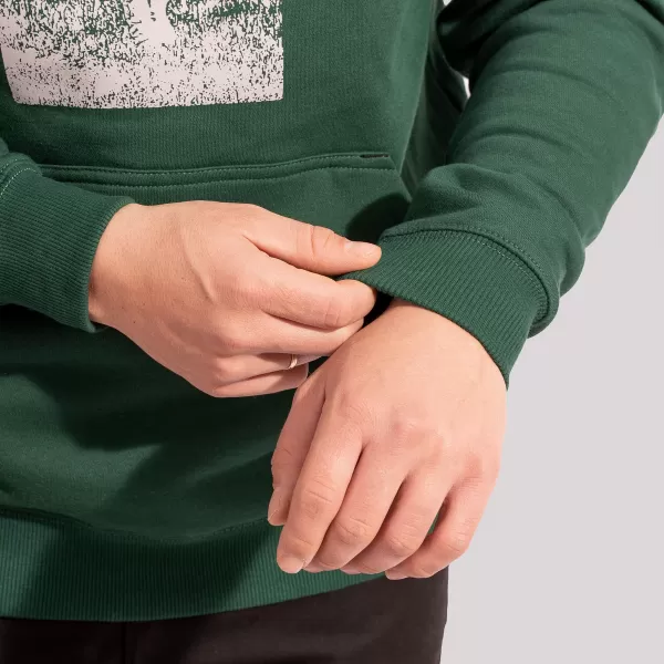  Pulover PENTAGON PHAETON HOOD SWEATER K09021-SS83 SPRINGBOK ZELENA 