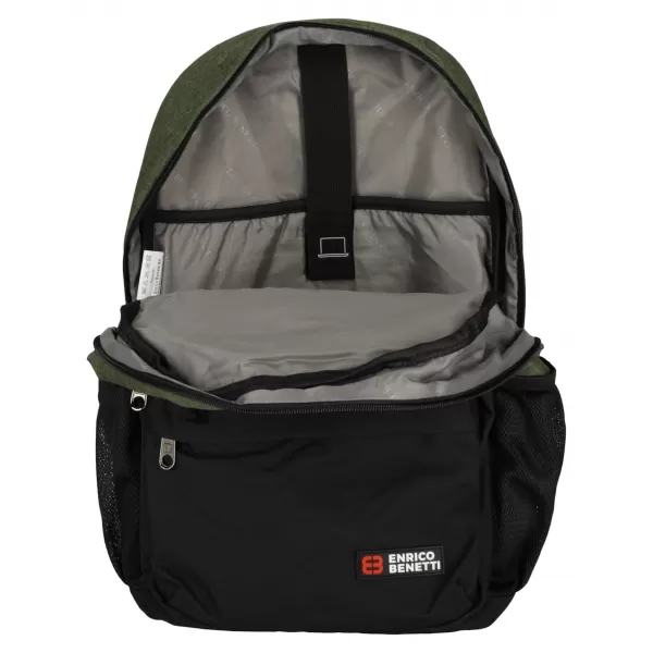  Nahrbtnik ENRICO BENETTI HAMBURG NOTEBOOK BACKPACK 23 L OLIVNO 