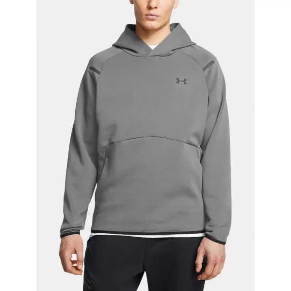  Moški pulover UNDER ARMOUR UA UNSTOPPABLE FLC HD EU 1389350-025 SIVA 
