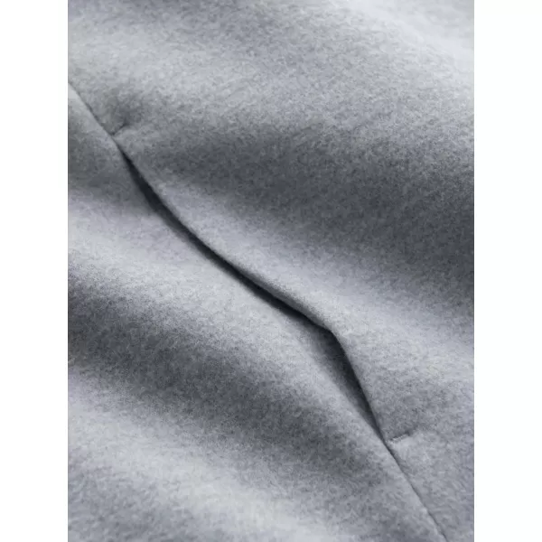  Moški plašč OMBRE OM-COWC-0141 SIVA MELANGE 