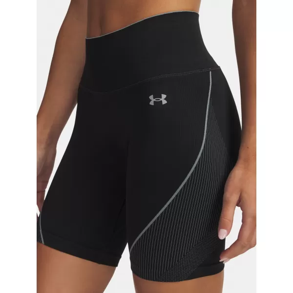  Ženske kratke hlače UNDER ARMOUR UA VANISH SEAMLESS SHORT 6000648-003 ČRNA 