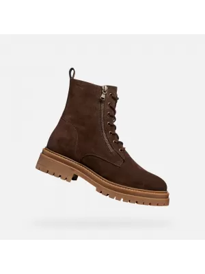Ženski čevlji GEOX IRIDEA G009243 RJAVA