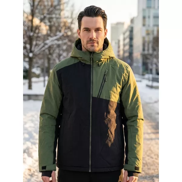  Moška zimska jakna ALTISPORT GALLUS KAKI 