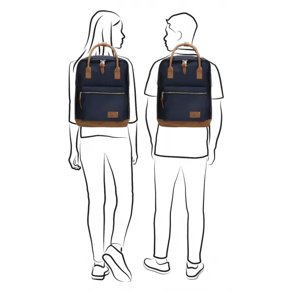  Nahrbtnik ENRICO BENETTI SANTIAGO NOTEBOOK BACKPACK 17 L MODRA 